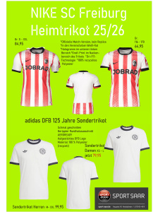 SC Freiburg + DFB Sondertrikot