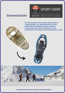 Schneeschuhe
