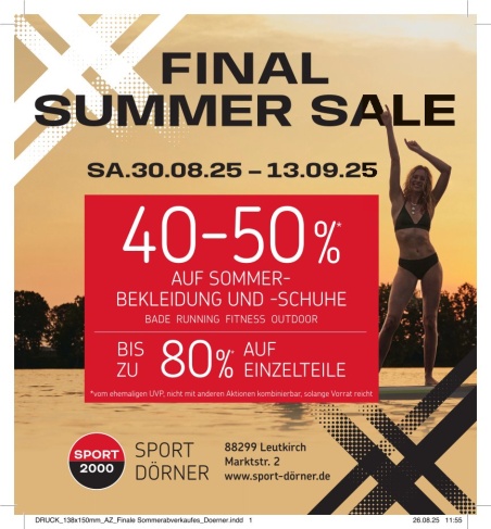 Final Summer Sale 2025