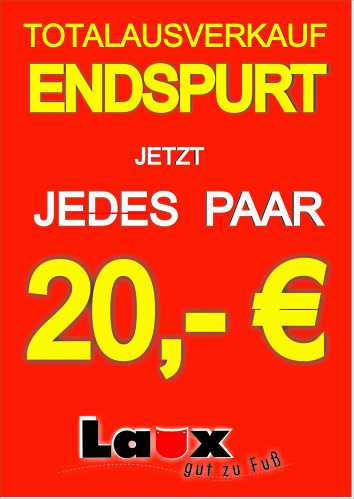 Endspurt