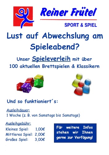 Spieleverleih