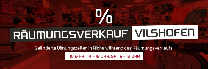 Räumungsverkauf Vilshofen