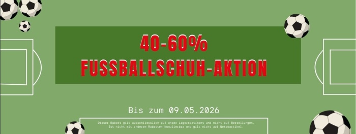 Fussballschuh Aktion