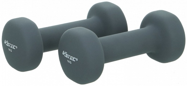 V3Tec Neoprene Hantelset  1,0 kg
