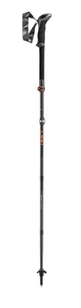Leki MAKALU FX CARBON 110-130 CM  BLACK-ORANGE-NATURALCARBON