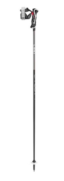 Leki Carbon 14 3D 110 – 135 cm black-dark anthracite-bright red