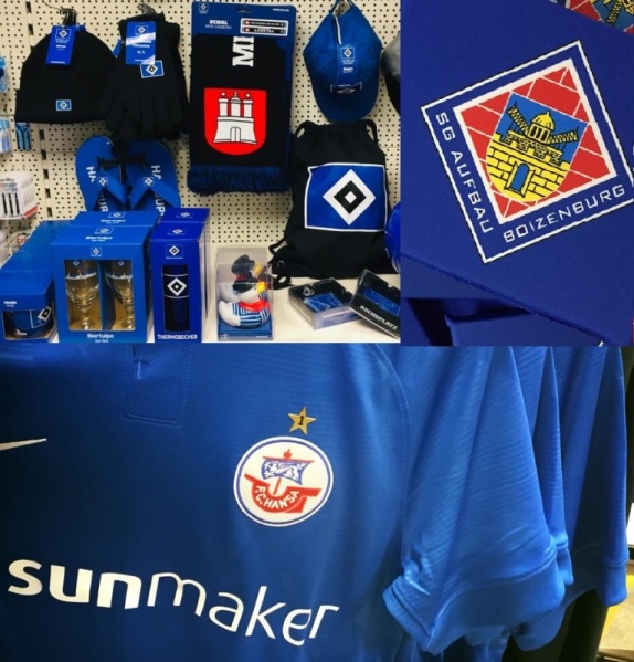 Hamburger SV Hansa Rostock und SG Aufbau