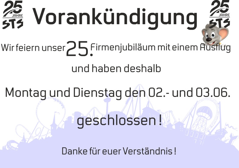 Vorankündigung