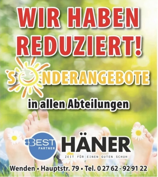 Wir haben reduziert 