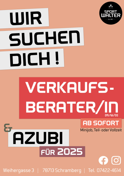 Wir suchen dich