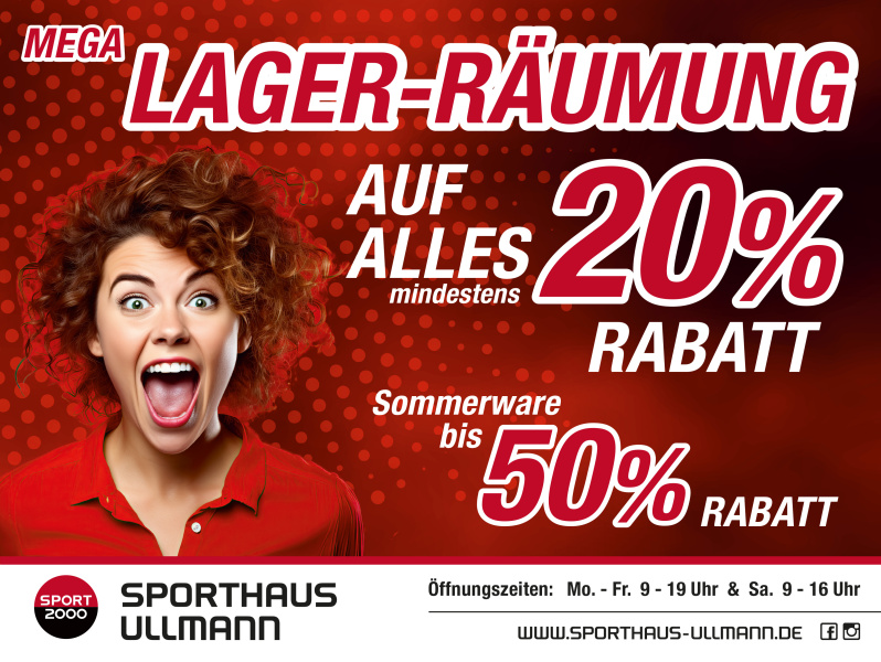 Mega Lagerräumung 