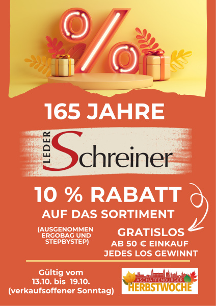 165. Jahre Leder Schreiner