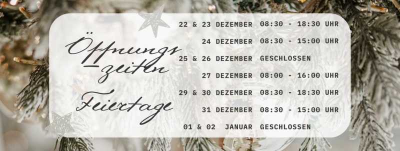 Weihnachten/Neujahr