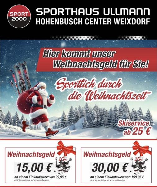 Weihnachtsgeld
