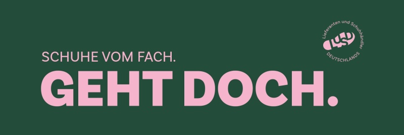Kampagne GEHT DOCH. - Schuhe vom Fach - grün (Banner) 