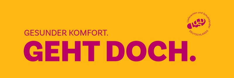 Kampagne GEHT DOCH. - Gesunder Komfort - orange (Banner) 