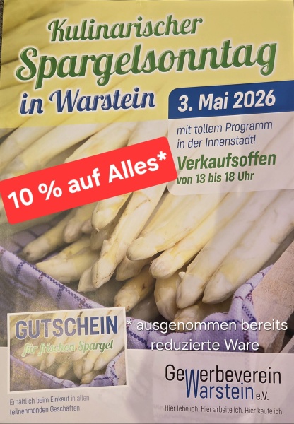 Spargelsonntag 2026