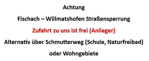 Straßensperung