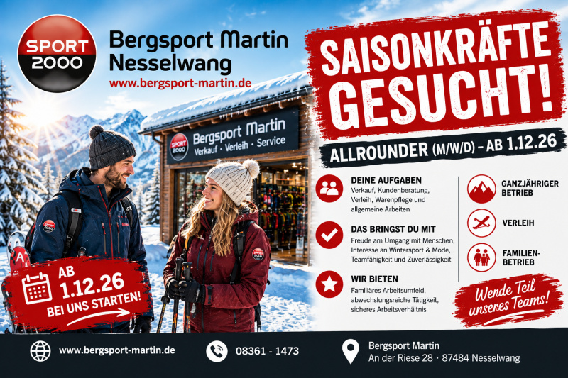 Mitarbeiter gesucht
