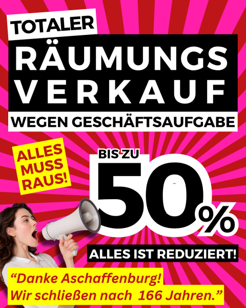 Räumungsverkauf