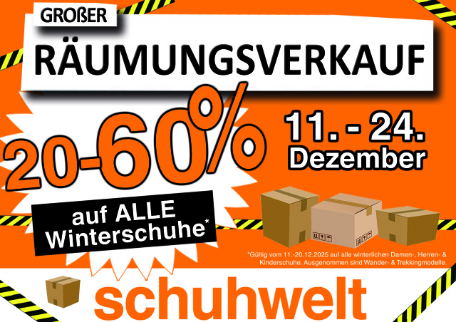 Winter Räumungsverkauf