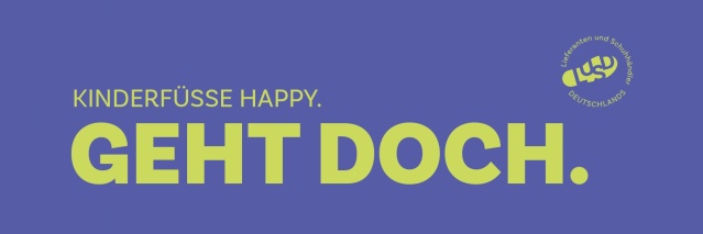 Kampagne GEHT DOCH. - Kinderfüsse happy - blau (Banner) 