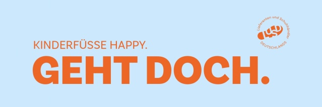 Kampagne GEHT DOCH. - Kinderfüsse happy - türkis (Banner) 