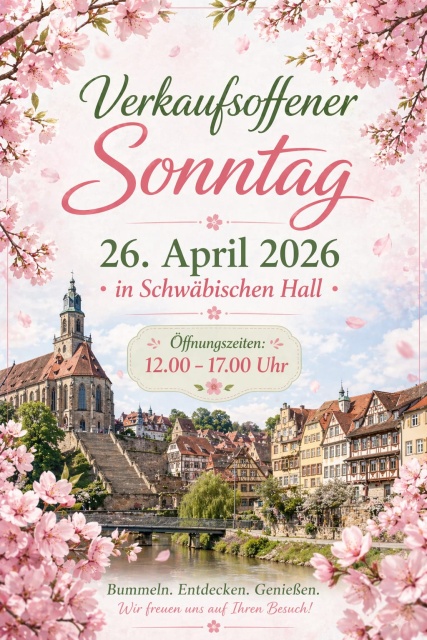 Verkaufsoffen Schwäbisch Hall