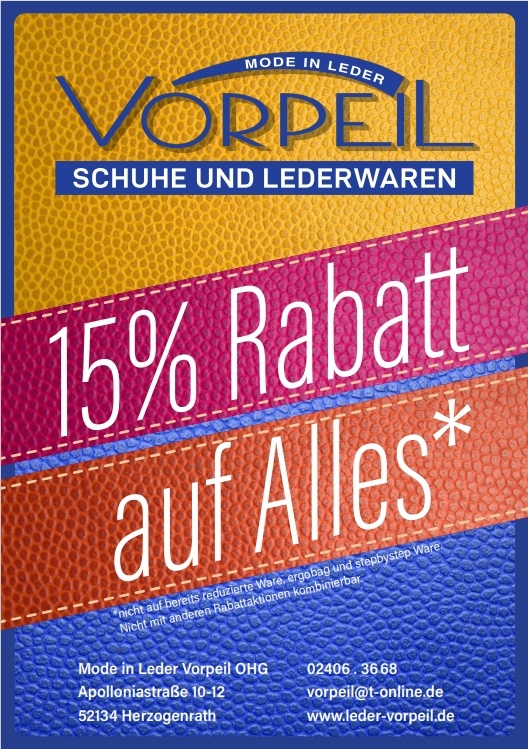 -15% Rabatt