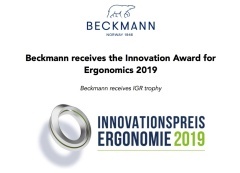 Beckmann erhält Auszeichnung