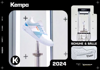Kempa Bälle und Schuhe 2024