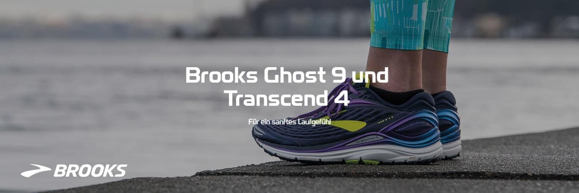 Brooks Ghost 9 und Transcend 4