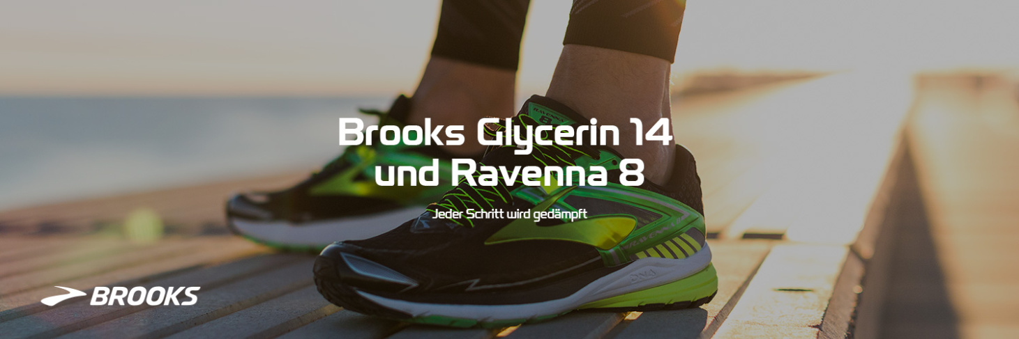Brooks Glycerin 14 und Ravenna 8