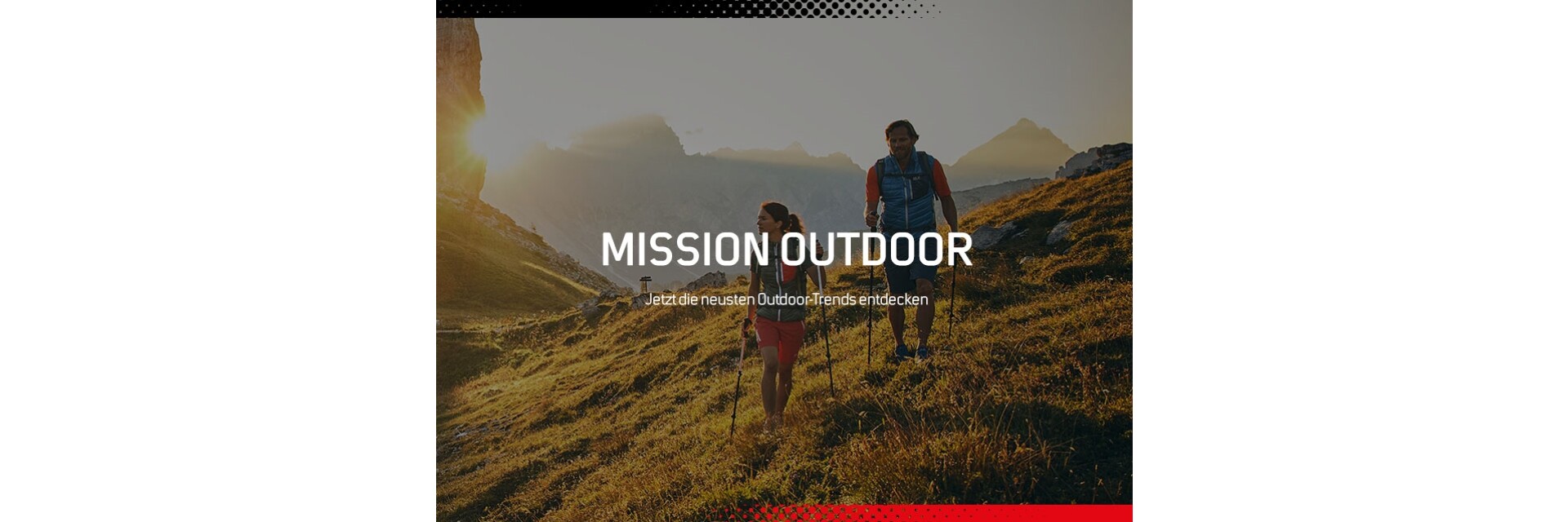 Mission Outdoor Kampagne FS 2022 PopUp