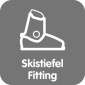 Skischuh Fitting