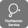 Tischtennis-Service