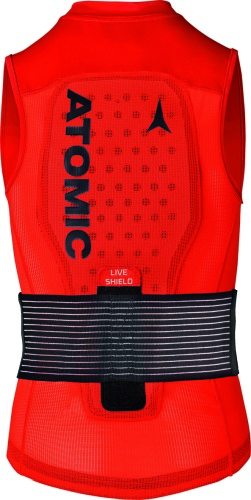 Atomic Live Shield Amid Jr red