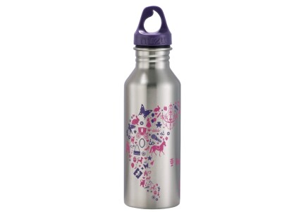 Edelstahl-Trinkflasche Purple & Rose