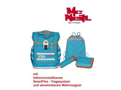 McNeill Ergo Complete "ORANGE" Schultaschen - Set