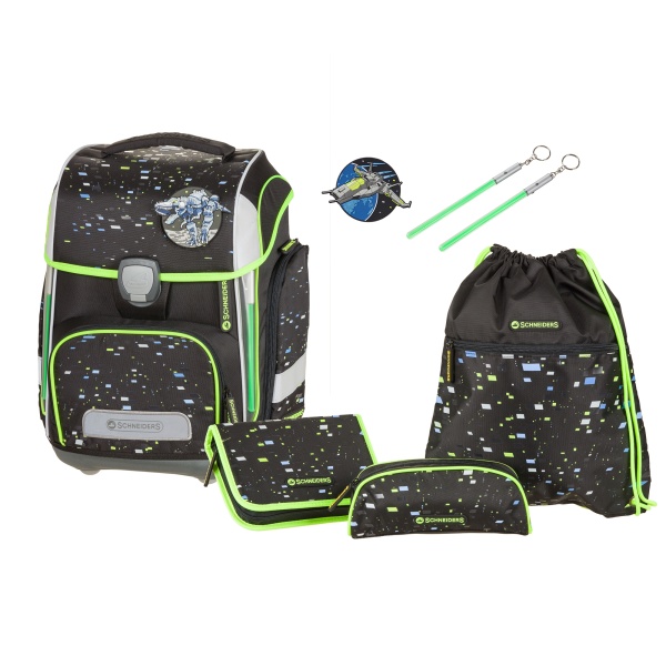 Schneiders Schule Galaxy – Schneiders Ergolite  Schultaschen-Set