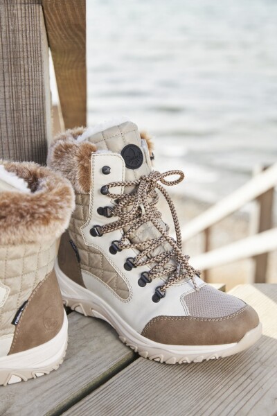 Rieker Thermoboots in beige