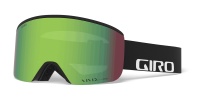 Giro Axis black wordmark vivid emerald/infrared