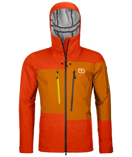 Ortovox Deep Shell Jacket M hot orange