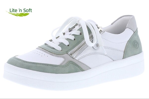  Sneaker weiß grün kombi