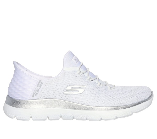 Skechers Sneaker white silver